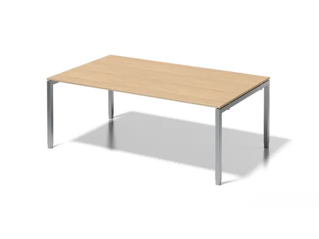 vergadertafel/directiebureau,HxBxD 650-850x2000x1200mm,rechthoekig