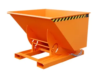 kiepbak,HxLxB 1070x1420x1560mm,1m³,draagverm. 1000kg,RAL2000 - 2
