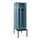 PBM-locker met bank,HxBxD 2120x600x815mm,2vak,vak B 300mm