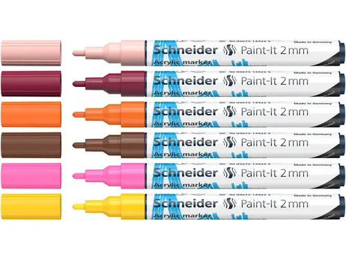 Acrylmarker Schneider Paint-It 310 2mm etui 6st.