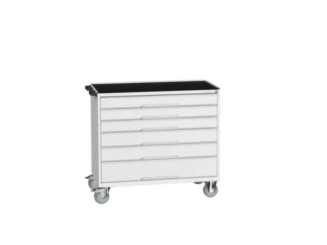 gereedschapswagen 965x1050x600mm antislipblad 6 laden RAL7035