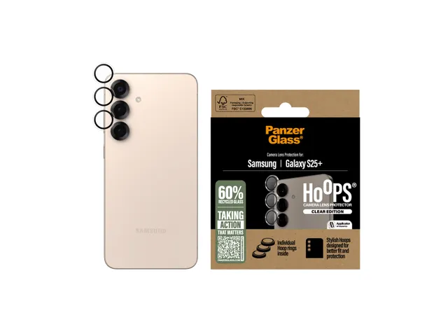PanzerGlass Hoops Camera Lens Protector Transparent Samsung Galax