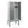 schoollocker,HxBxD 1950x800x500mm,2vak,vak B 400mm,draaigrendel