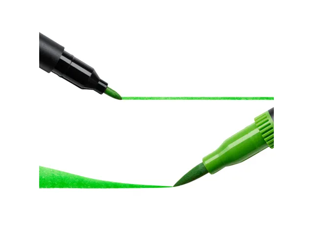 Kleurstiften Bic Intensity dual-tip assorti etui à 12 stuks