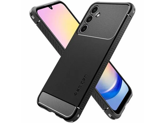 Spigen Case ACS06831 Galaxy A2 5g (2024) Rugged Armor mat zwart