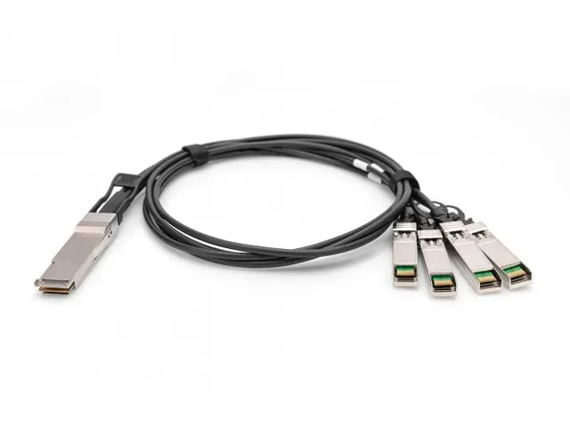40G QSFP+ naar 4XSFP+ Direct Attach-kabel 2m