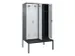 armoire vestiaire avec banc noir et blanc,HxlxP 2120x1200x815mm
