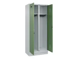 locker voor scheiding van kleding,HxBxD 1950x800x500mm,2vak