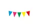 Party Flag PE Multi Colour