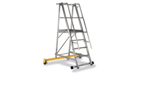 Platformladder Aluminium Bordes H X B X D 1000X 600X 630Mm 4Treden