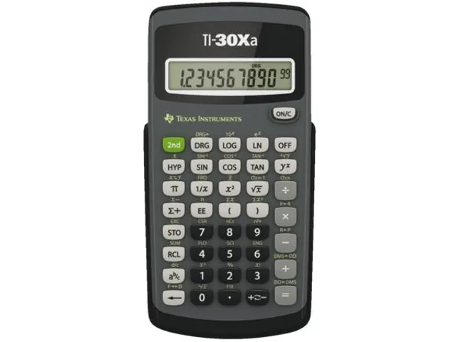 Calculator TI-30 XA