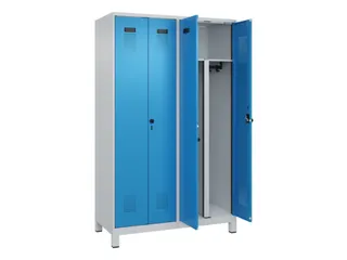 PBM-locker,HxBxD 1950x1200x500mm,4vak,vak B 300mm,draaigrendel - 1