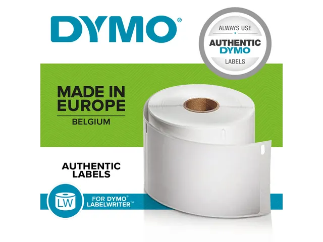 Etiquette Dymo LabelWriter multifonctionnelle amovible 32x57mm 12 roul