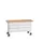 werkbank HxBxD 830x1500x600mm multiplexblad 6laden RAL7035