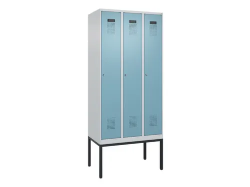 locker voor scheiding van kleding,HxBxD 2120x900x500mm,3vak