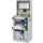 pc-kast,HxBxD 1810x720x660mm,monitorvak,toetsenbord-/muisblad
