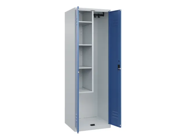 schoonmaakkast,HxBxD 1850x600x500mm,links 4vakken