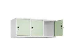 opzetkast,v. locker,3vak.,vak B 400mm,HxBxD 500x1200x500mm