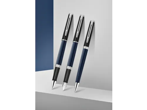 Balpen Waterman Hémisphère Colour Blocking black en blue CT medium