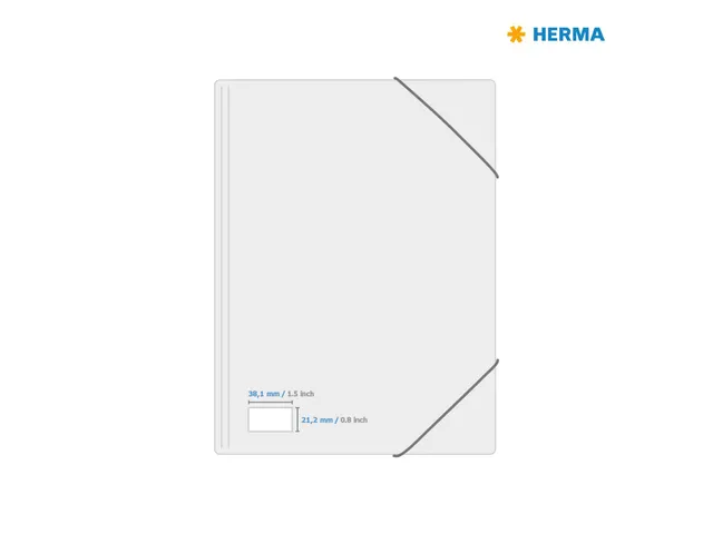 HERMA 4606 Premium etiketten A4 38,1x21,2mm Wit 13000 stuks