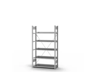 dossierstelling,grondveld,HxBxD 1750x1060x335mm,vaklast 60kg - 2
