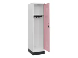 schoollocker,HxBxD 1630x400x500mm,1vak,vak B 400mm,draaigrendel,sokkel
