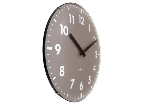 Wandklok NeXtime Duomo 35cm kaki