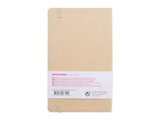 Schetsboek Talens Art Creation 80 witte vellen 140gr 130x210mm kraft - 3