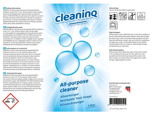 Allesreiniger Cleaninq 1 liter