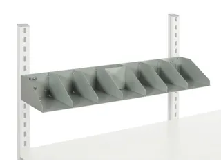 flyerhouder,v. paktafel,HxBxD 102x797x227mm,6vakverdelers - 1