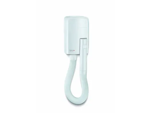 Wandhaardroger Wit Met Slang, Hotello