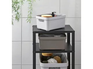 Sigma Home opbergbox 5L wit - 25,2x17,5x12,2cm - 3