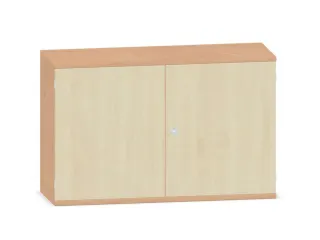 kantoorkast,HxBxD 770x1200x430mm,decor romp beuken,decor front esdoorn - 1