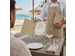 Porte-menu Securit Signature A4 sable