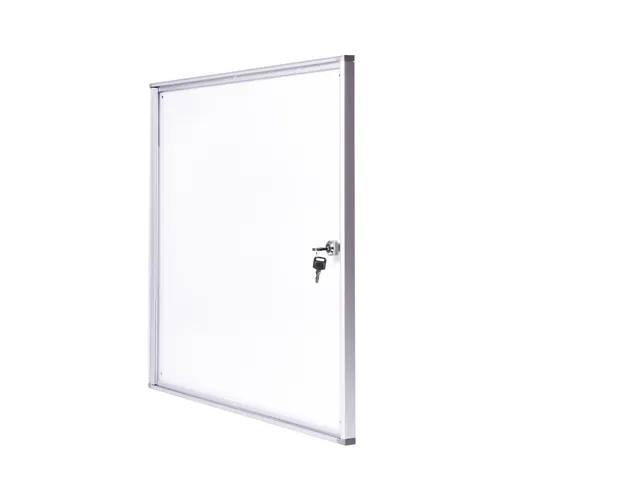Vitrine murale intérieur MAULextraslim tableau blanc 6x A4 avec serru