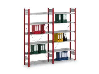 dossierstelling,aanbouwveld,HxBxD 1750x760x335mm,vaklast 60kg - 2