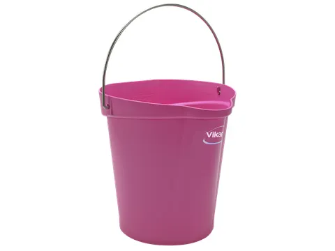 Hygiene 5686-1 emmer 12 liter roze maatverdeling en schenktuit