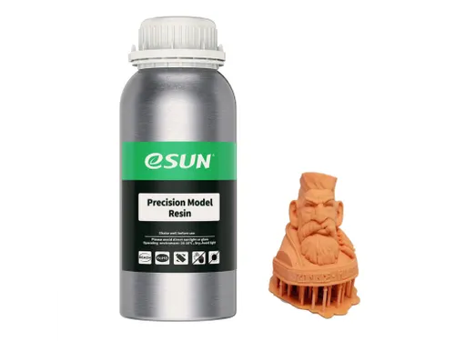 eSUN UV/LCD Precision Model Resin Oranje Rood 0.5kg 410nm
