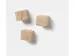 Magneet Naga Kubus Hout 15 mm 3 Stuks