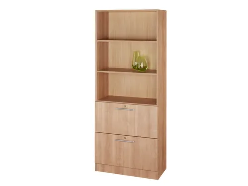 combikast,HxBxD 2004x800x420mm,3ordnerhoogte stelling,2hangmappenframe