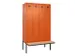 armoire vestiaire avec banc noir et blanc,HxlxP 2120x1200x815mm