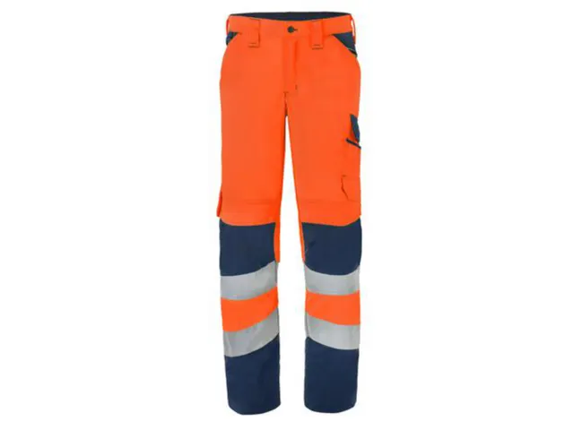 Havep 80228 broek, oranje/marineblauw, maat 52, per stuk