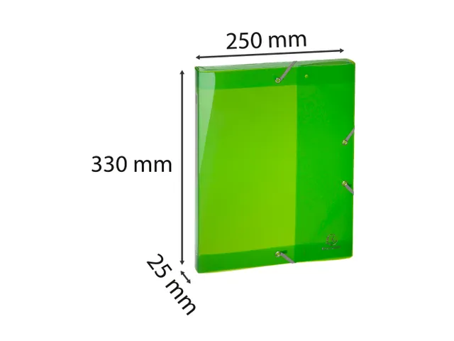 Boite de classement en polypropylène Dos 25mm Iderama PP - A4 - Vert