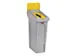 Deksel Rubbermaid Slim Jim Recyclestation inwerpopening voor gemengde