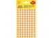 Etiket Avery Zweckform 3178 Rond Ø8mm Oranje 416 Stuks