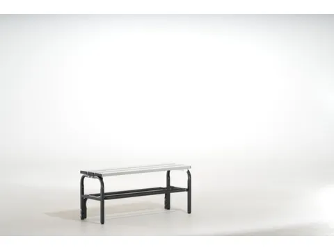 omkleedbank,HxL 450x1015mm,alu. lijsten,frame poedercoat.,RAL7016