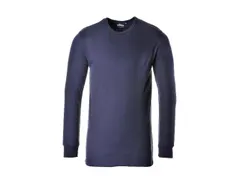 Portwest B123 Thermisch T-Shirt Lange Mouw Marineblauw maat XL