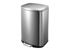 Afvalbak EKO Della pedaalemmer 50 liter RVS