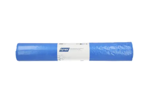 Afvalzak Hynex 70x110cm LDPE recycled T40 120L blauw rol à 20 stuks