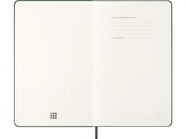 Agenda 2027 Moleskine 12M Weekly 7dag/1pagina large hc myrtle green